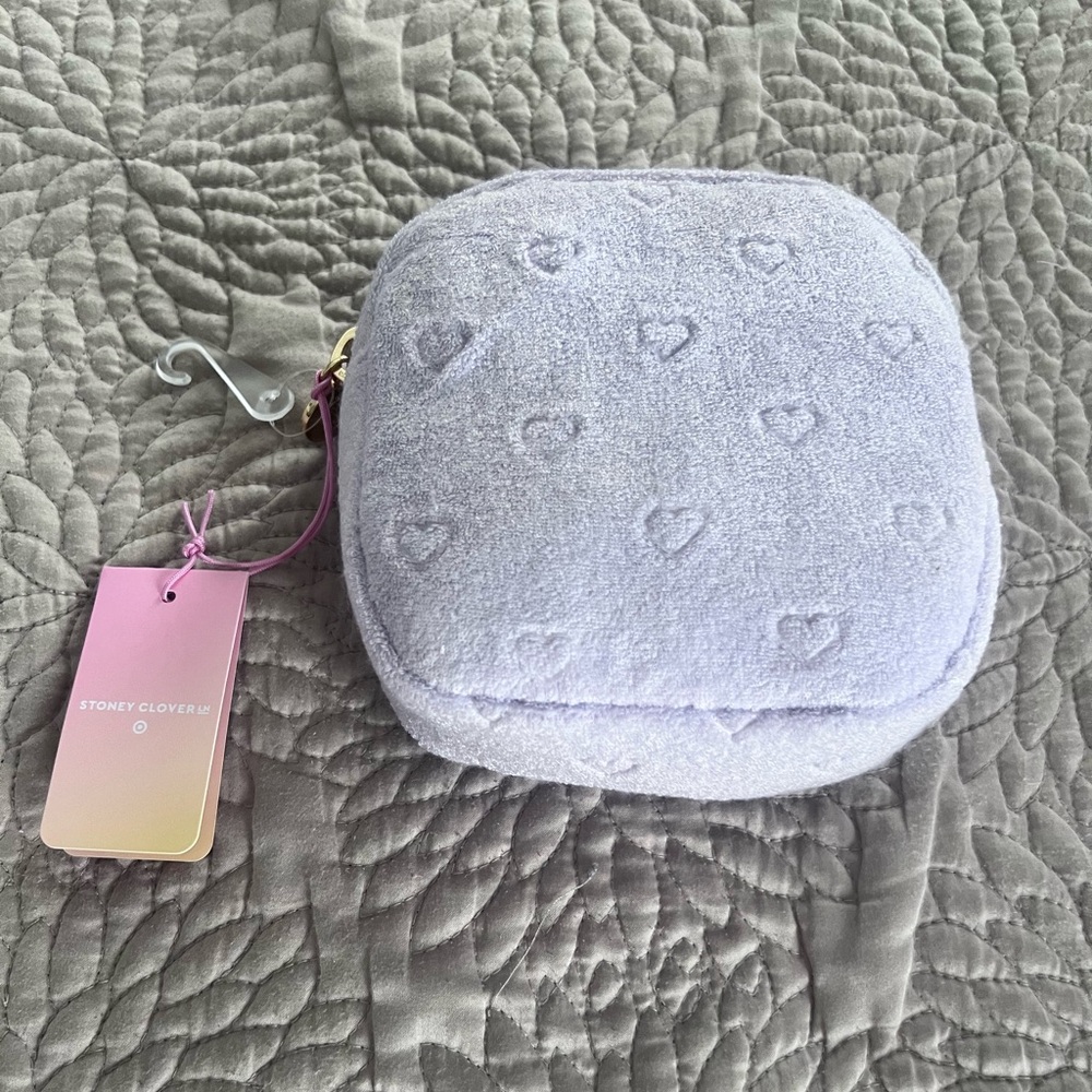 Stoney Clover Lane for Target Zipper Square Terry Bag NWT